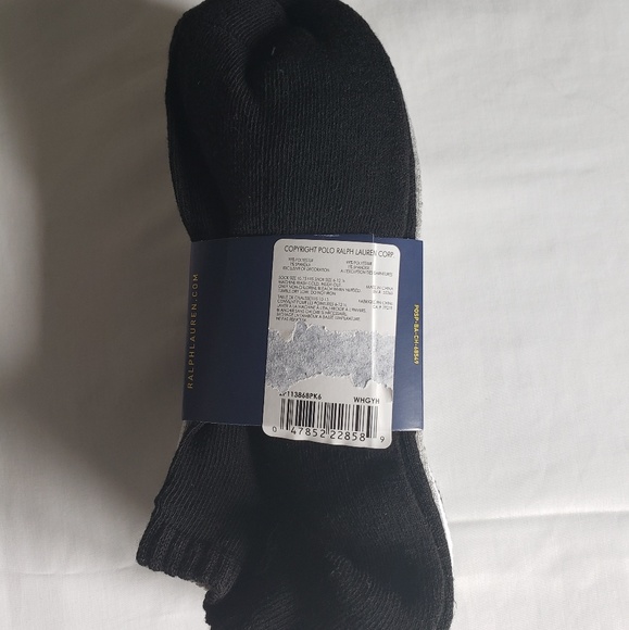 Polo Ralph Lauren Men`s Classic Sport Low Cut Sock - Picture 3 of 4